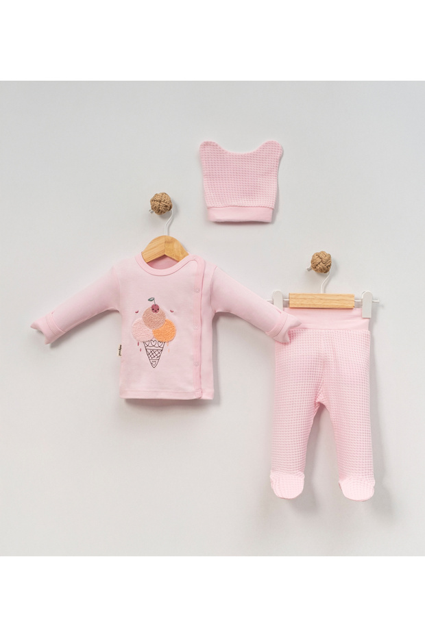 Kiz Dondurme 3-Piece Hospital Release Zibin Set