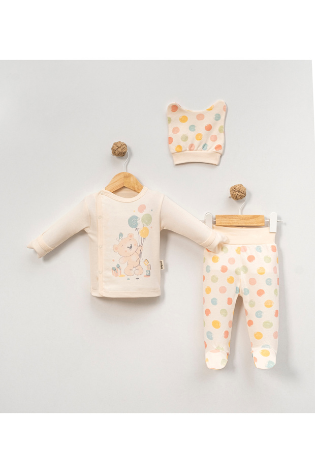 Unisex Balloon Bear - 3-Piece Hospital Release Zibin Set