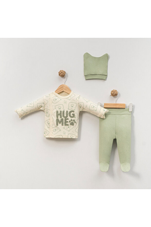 Men's Hug Me Süzene 3-Piece Hospital Release Zibin Set