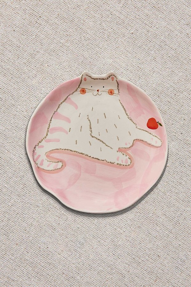 Sarman Ceramic Cake Plate