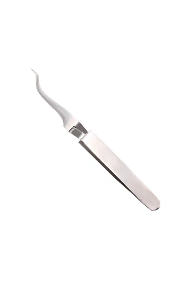 Sharp Point Silver Dental Orthodontic Posterior Brackets Buccal Tube Lingual Buttons Bonding Tweezer