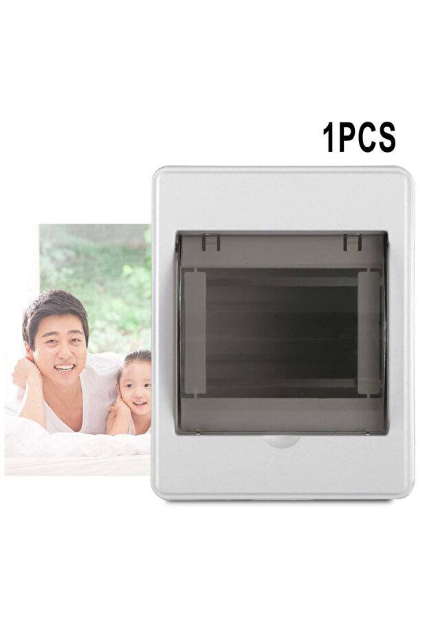 2-4Ways Junction Box Outdoor Waterproof Electrical Distribution Box Circuit Breaker MCB ABS Junct...