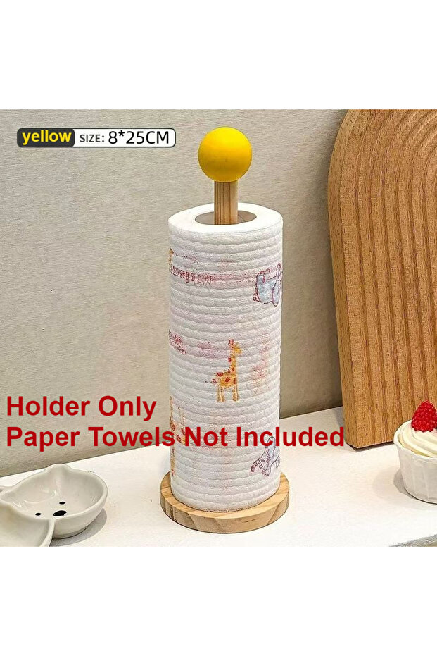 DUTRIEUX Paper Towel Holder 1pc Kitchen Tissue Holder Paper Towel Roll Holder Plastic Wrap Holder Di