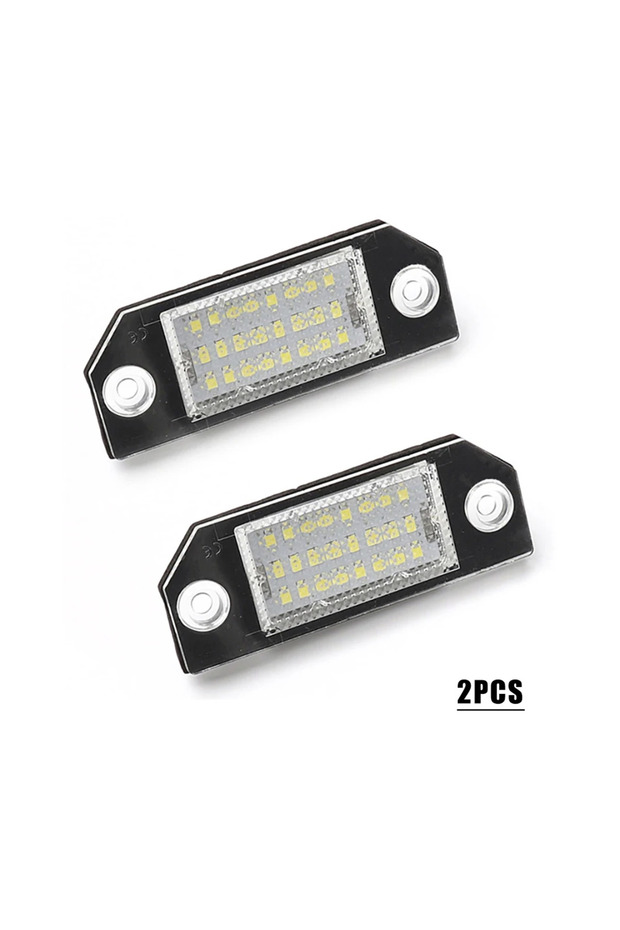 قطعتان من مصابيح LED لإضاءة لوحة أرقام السيارة، ترقية إضاءة لسيارات فورد فوكس 2 ST 225 C Max 20