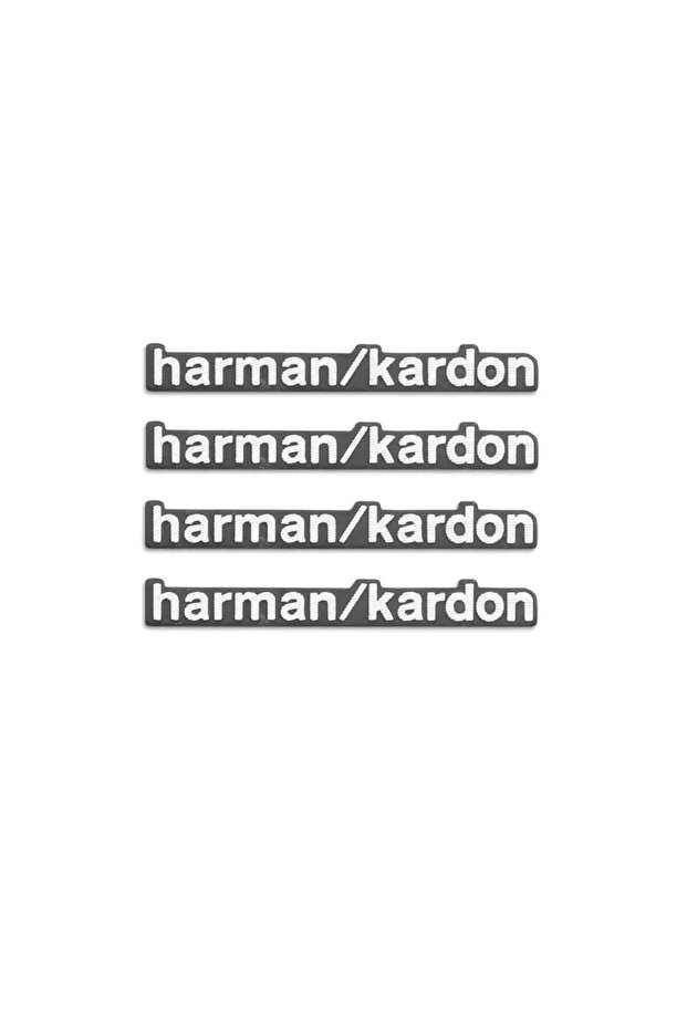 4pcs 4pcs/8pcs high-quality Metal harman/kardon car Hi-Fi Speaker audio Speaker Badge stereo Emblem