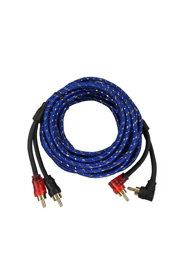 5 meters Car Audio System Modification Super Nice Car Audio Cables 2 RCA To 2 RCA Signal Cables, Su