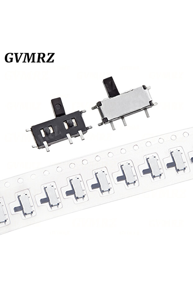 2.5H Black 50PCS/lot Mini 7-Pin On/Off 1P2T SPDT MSK-12C02 SMD Toggle Slide Switch For MP3 MP4 7P