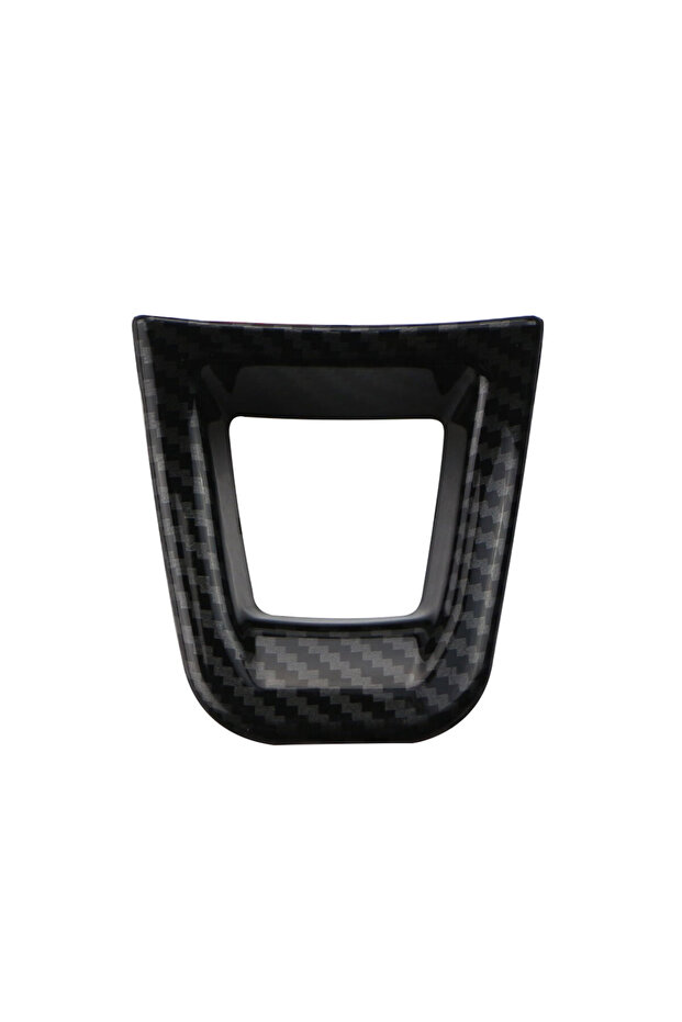 carbon black For Volkswagen VW Passat B8 Tiguan Golf 7 MK7 7.5 2013-2019 ABS Car Steering Wheel Pane