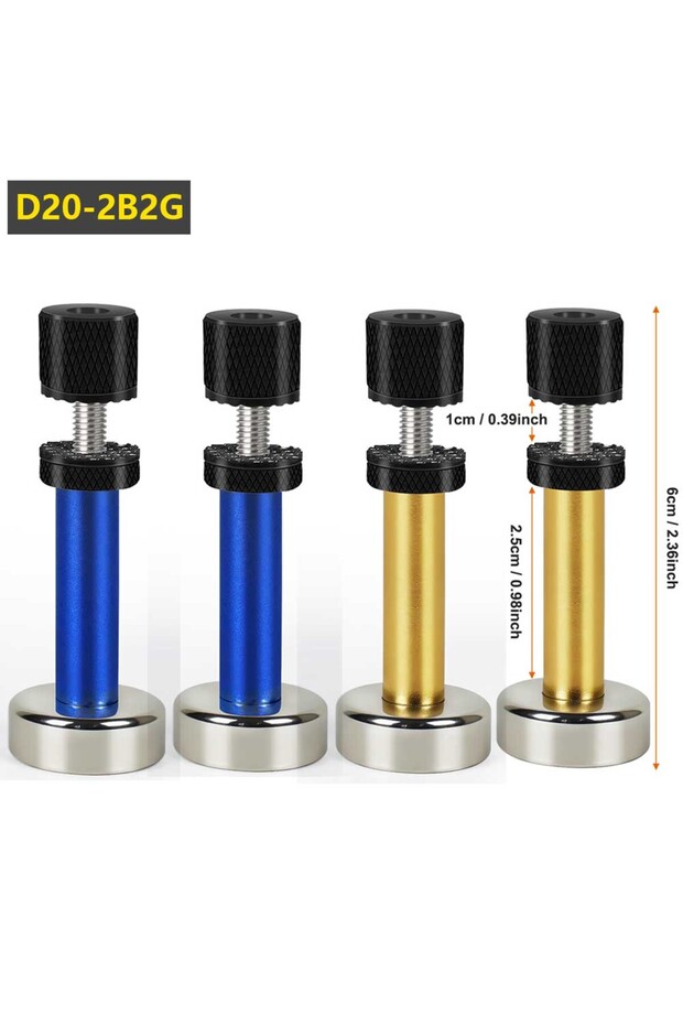 D20-2B2G NEWACALOX Soldering Helping Hands Adjustable Circuit Board Holder with Magnetic Base Metal