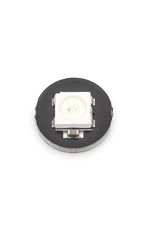 مصباح حلقي LED RGB WS2812 5050 بجهد 5 فولت مع مشغلات مدمجة لأردوينو، طراز Rotundity 1Bits 10/5/1PC