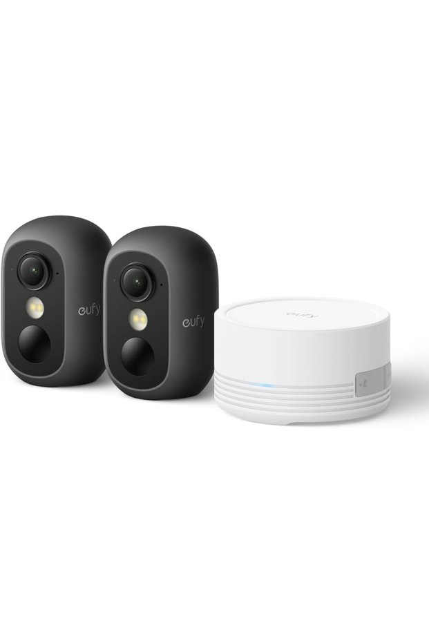 eufy Security eufyCam C35 2 Pack with HomeBase Mini