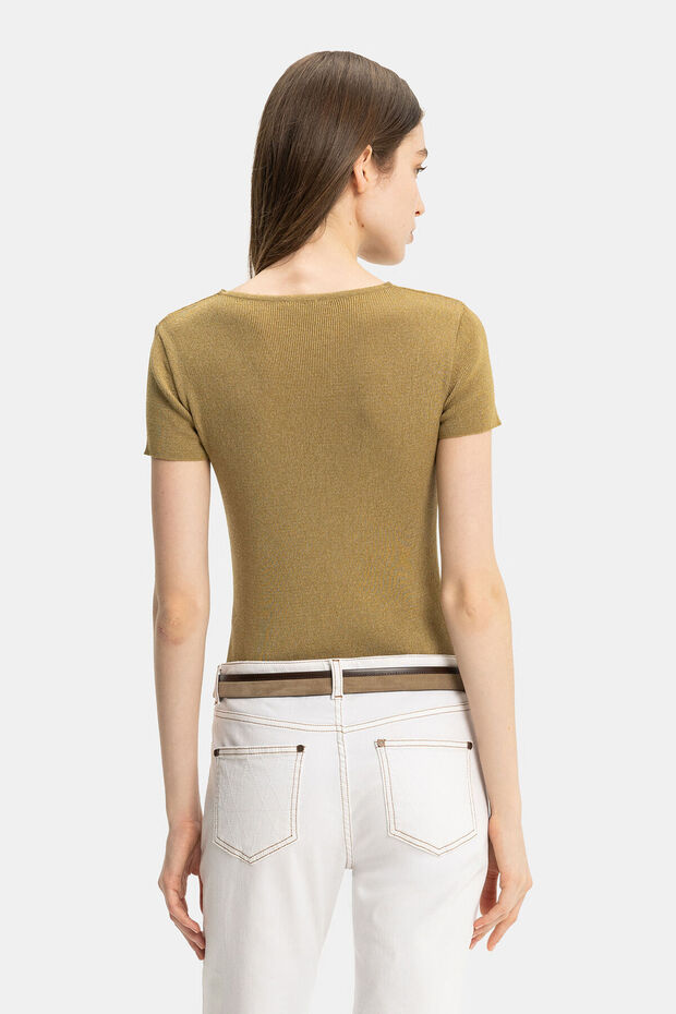 HAKİ V YAKA TRİKO - 6