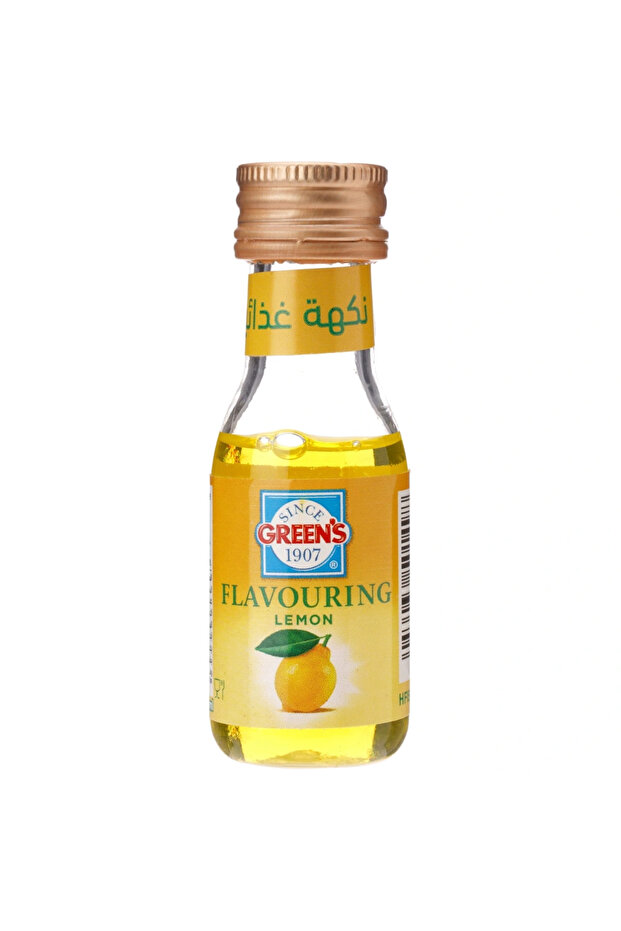 Greens Food Flavoring Liquid In Lemon Flavor- 28ml
