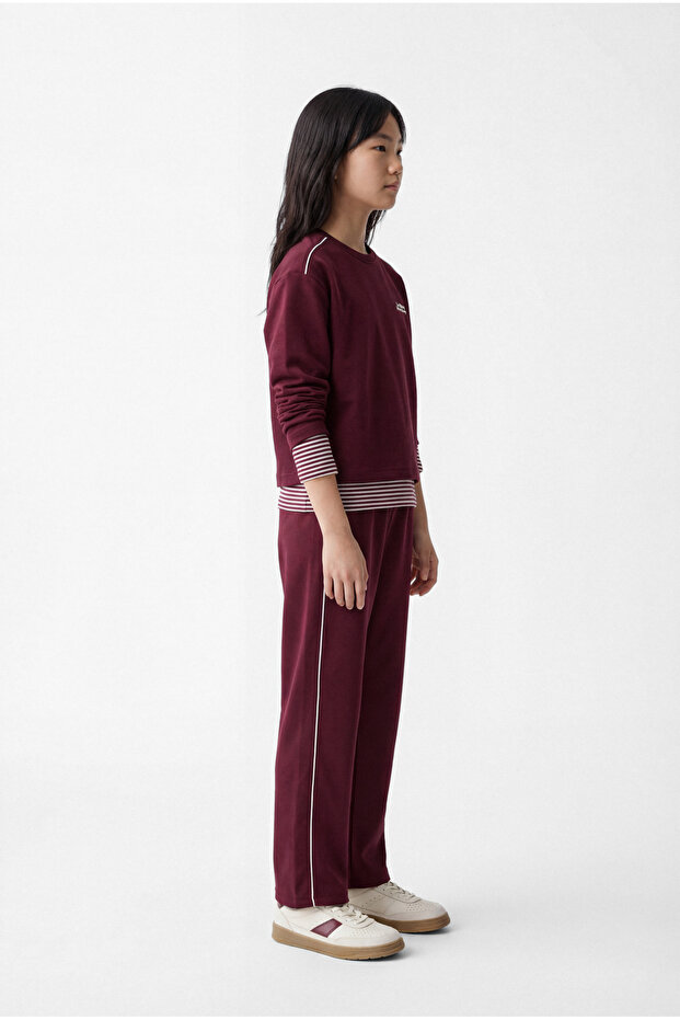 Girl's Basic Sweatshirt - 3