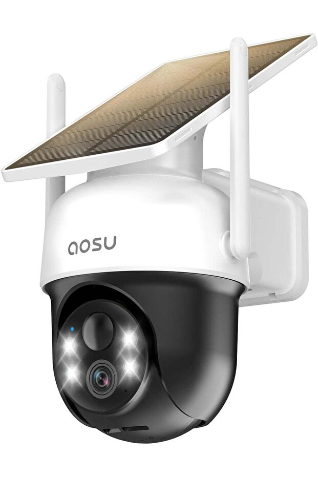 Solar Camera Security Outdoor - 100% Wire-Free Security Cameras Wireless Outdoor for Home Surve