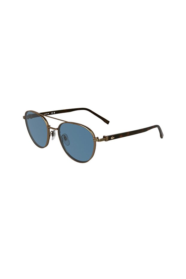 L 271Sn 750 54 Unisex Oval Gold Metal Sunglasses