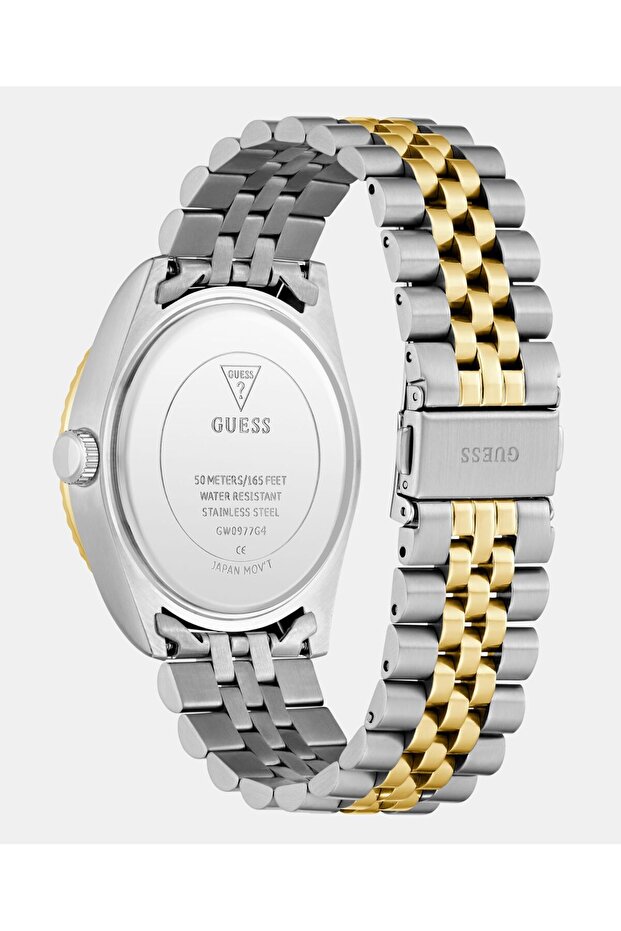 Mens 2-Tone Multi-function Date Watch - 3