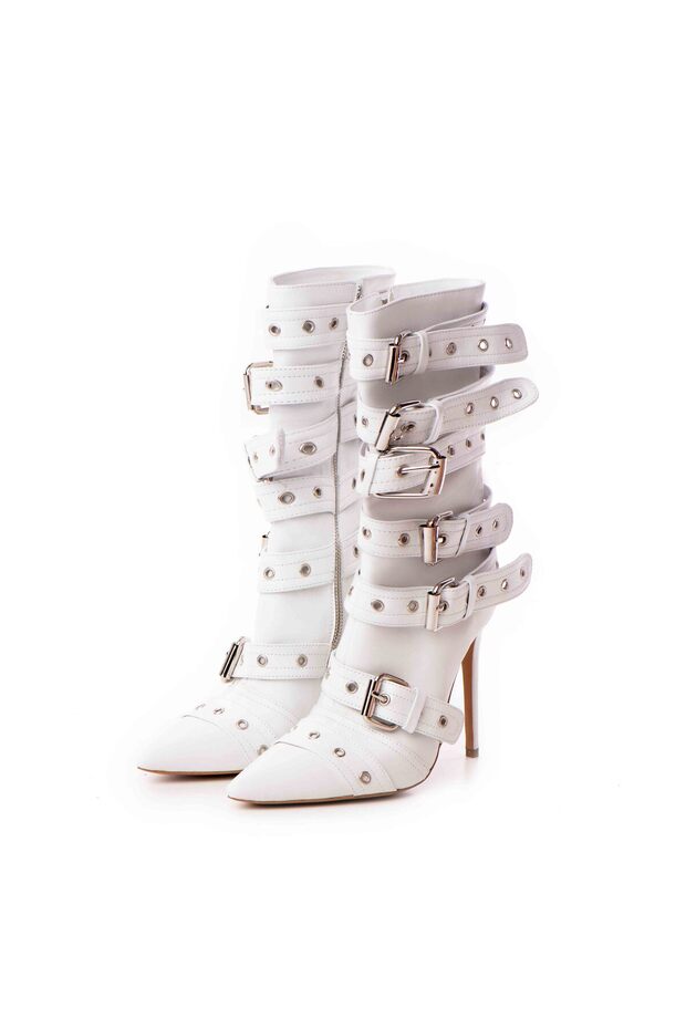 Botine Alora White - 3