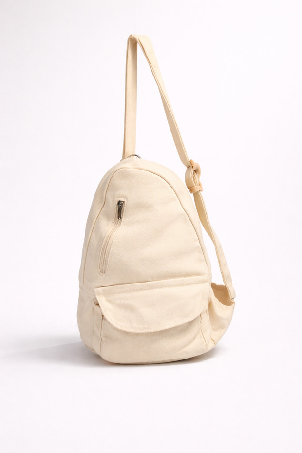 حقيبة كتف من الكتان - 1