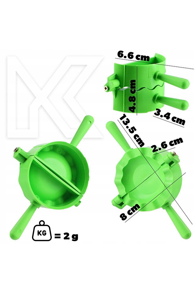 Dumpling Mold, Dumpling Cutter, Dumpling Machine, Form, 2 pcs. - 3
