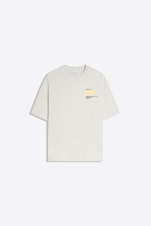 Baskılı şardonlu tişört - 3