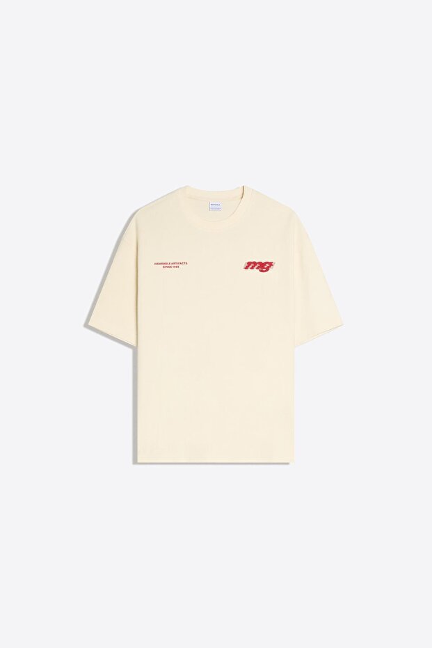 Baskılı şardonlu tişört - 4