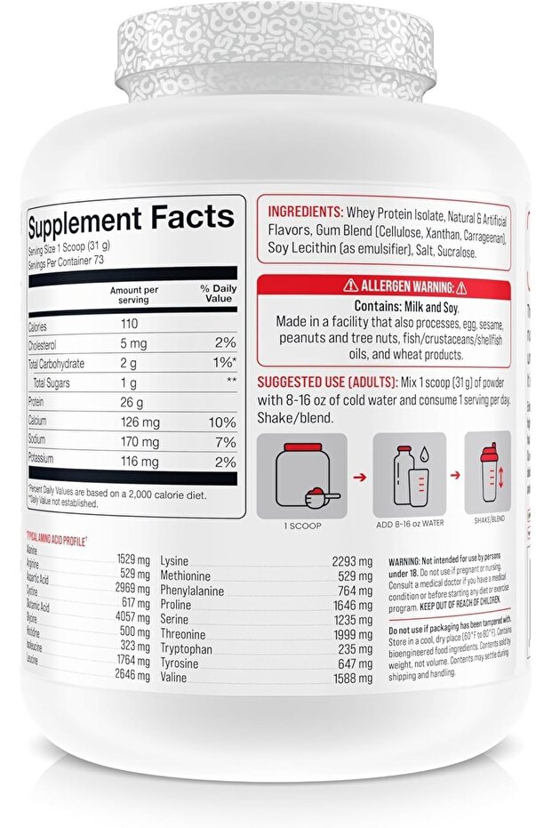 Whey Isolate Peanut Butter 5 lbs - 2