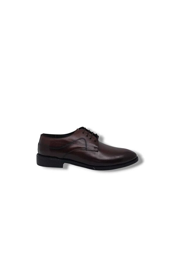 Banner 146-115 Men's Dark Brown Lace-Up Genuine Leather Classic Shoes