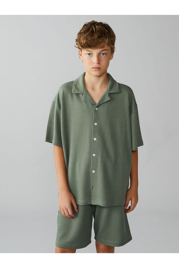 Resort Yaka Boys' Shirt