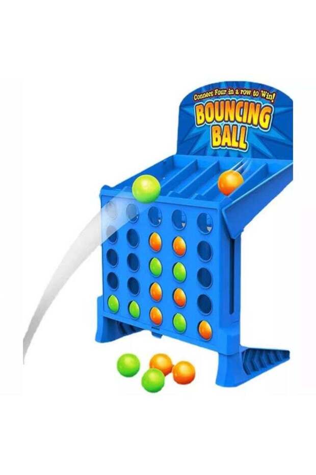 Connect Bouncing Ball 4 Shots Game