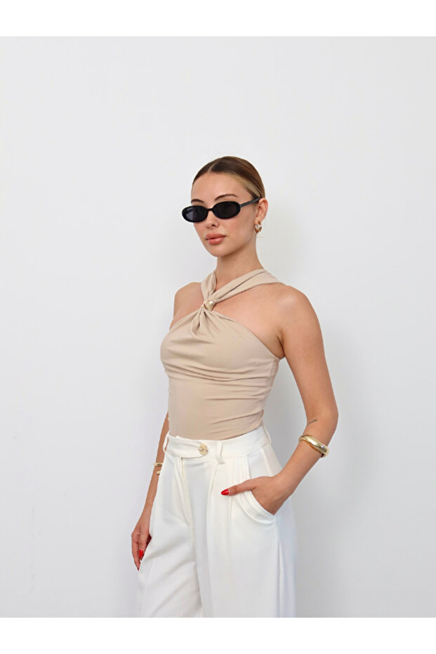 Gold Decorated Blouse - 3