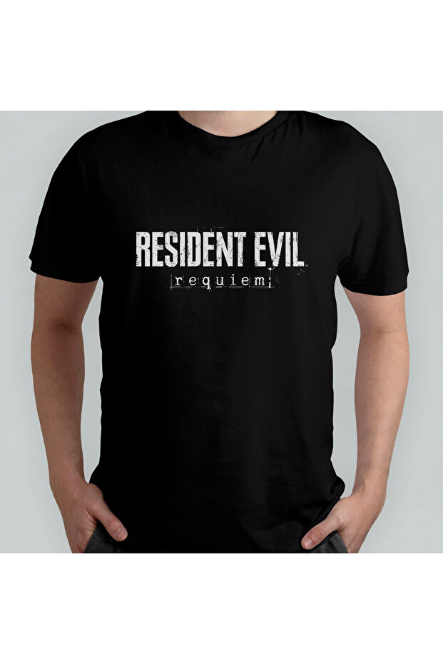 Resident Evil 9 Requiem 100% Cotton Lu Crew Neck T-Shirt Model 5