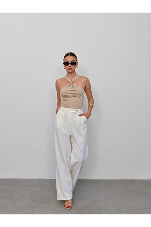 Gold Decorated Blouse - 2