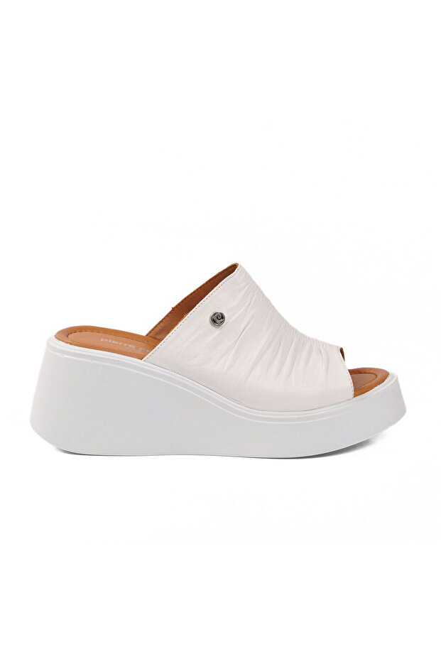 White Daily Women's Heels Slipper Pc-54610 Z