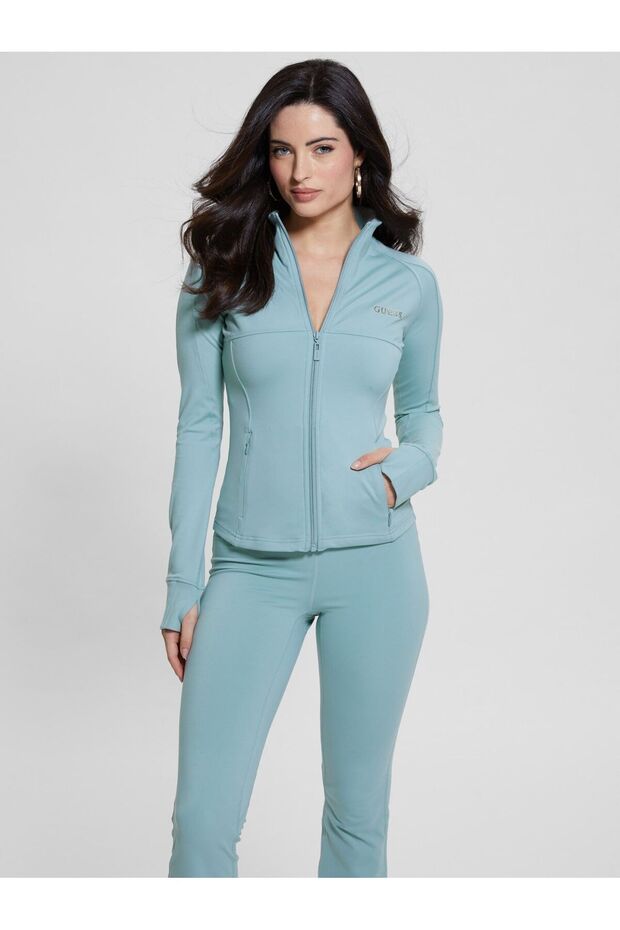 Front zip active top - 3