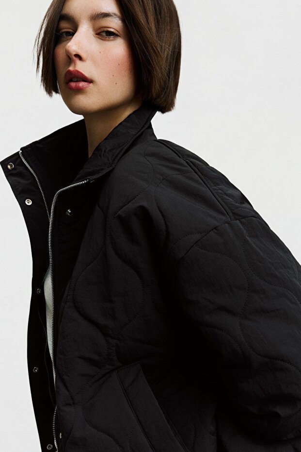 Kapitone ceket - 4