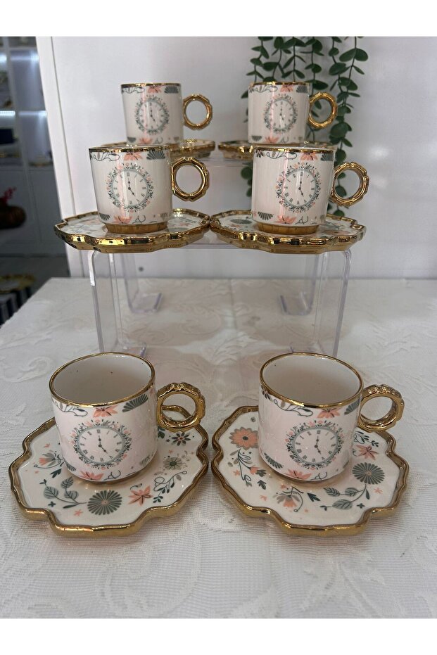 SAATLİ KAHVE FİNCANI - 1