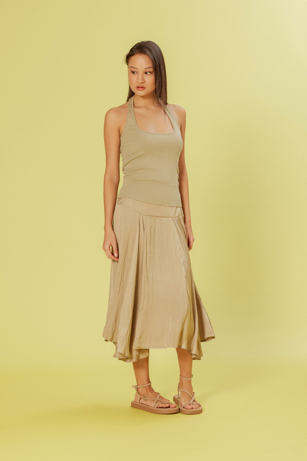 bumbac LU HALTER TOP - 1