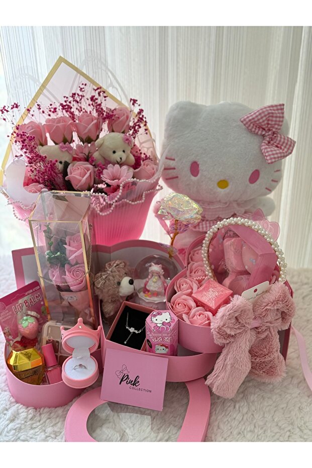 Süslü hello Kitty set - 1