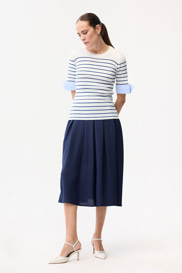 Bisiklet Yaka Triko Kazak - 3