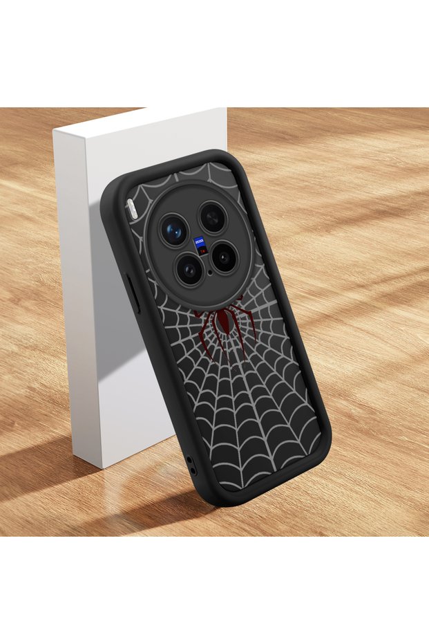 Vivo X300 Pro Compatible Case Slim Soft Silicone Phone Case Spiderman Pattern