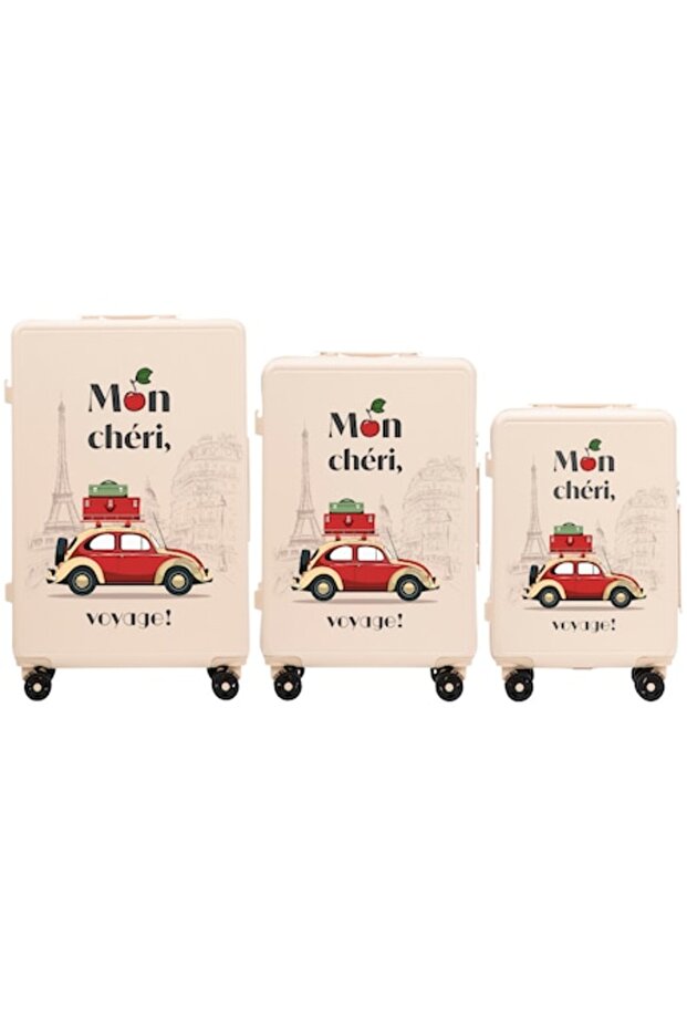 Set de 3 valize Mon Chéri M+M+L - 1