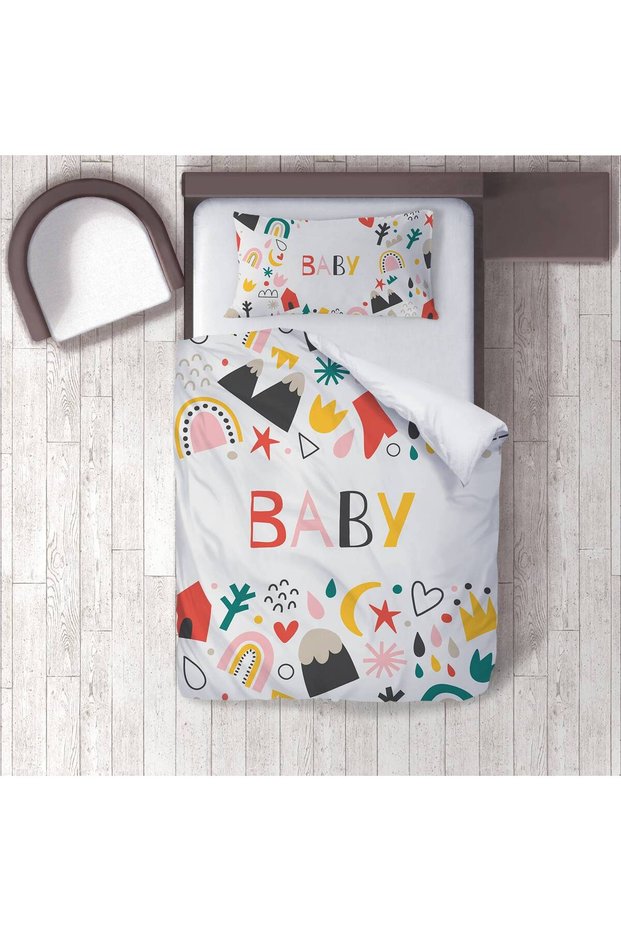 Children's Room Cotton Lu Duvet Cover Set Bed Sheet Sız Baby Theme