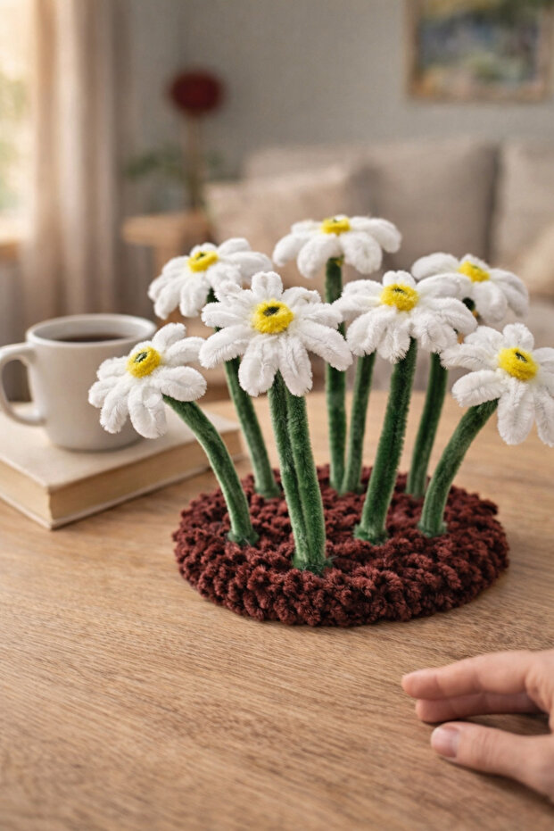 Şönil Çiçek Papatya - 1