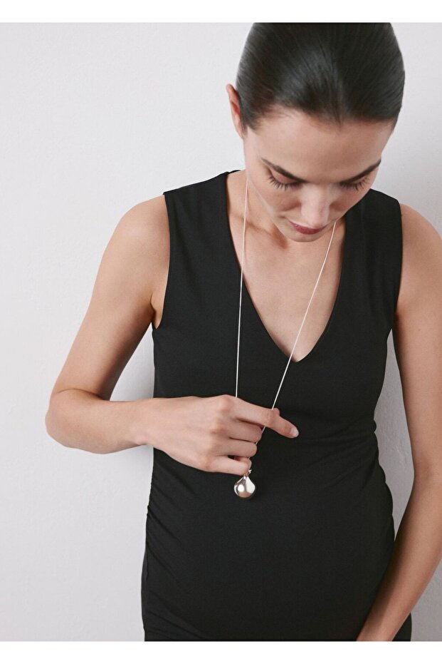 Hamile için uzun elbise - 6