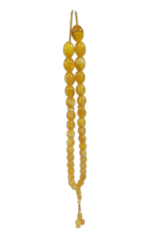 Rosary (Tasbeeh) 33 Beads Yellow