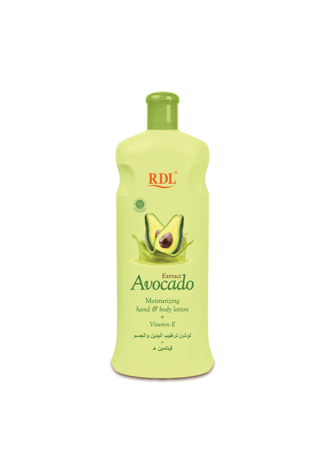 Avocado Extract + Vitamin E Moisturizing Hand & Body Lotion - 600ml