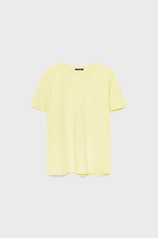 Yumuşak dokunuşlu regular basic tişört - 6