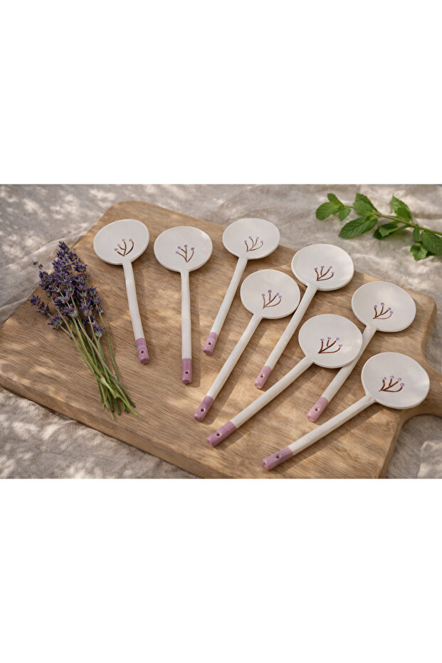 Ceramic Handmade Serving Spoon - 1