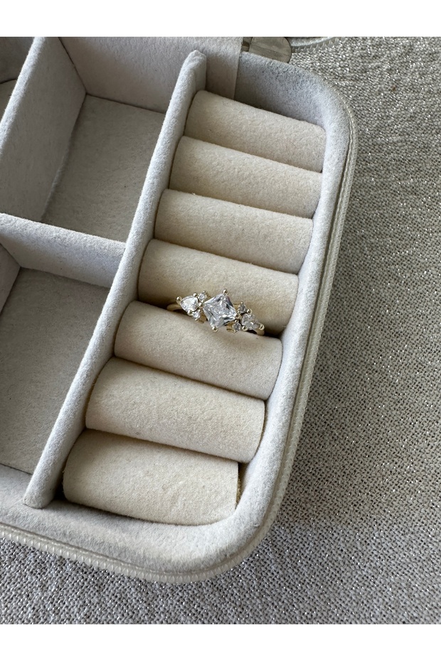 خاتم مربع ذهبي - 2